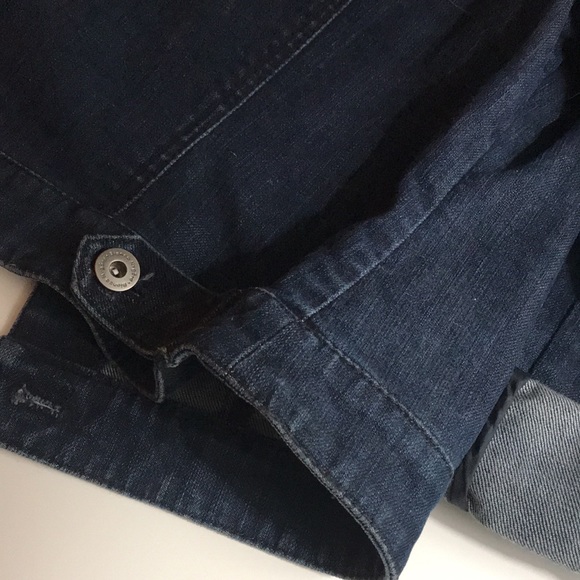 Bianca Nygard Dark Jean Jacket Sz 10 - Picture 8 of 8